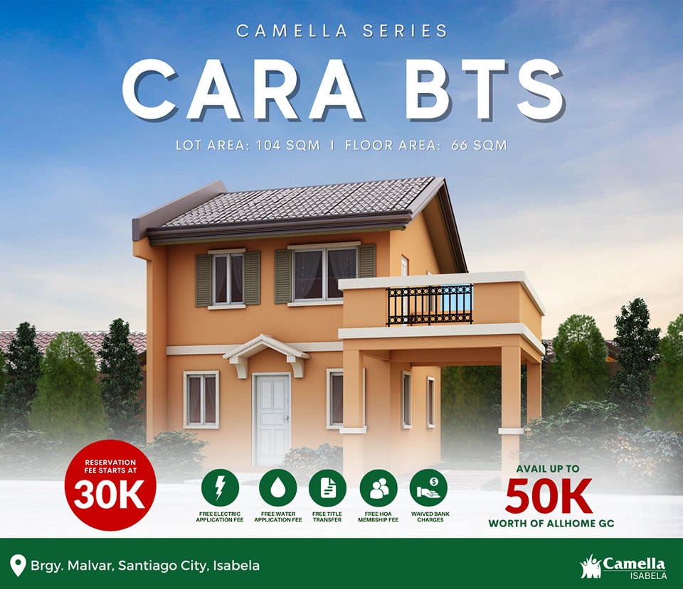 3 Bedrooms Built-to-sell Unit in Santiago City, Isabela